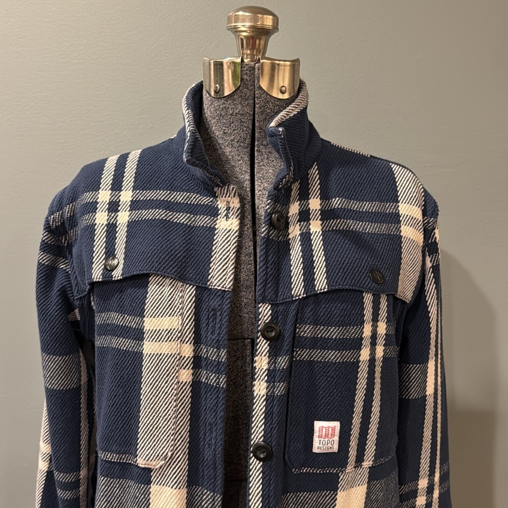Topo Plaid Shirt Jacket - Picture 2 of 13